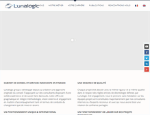 Tablet Screenshot of lunalogic.com